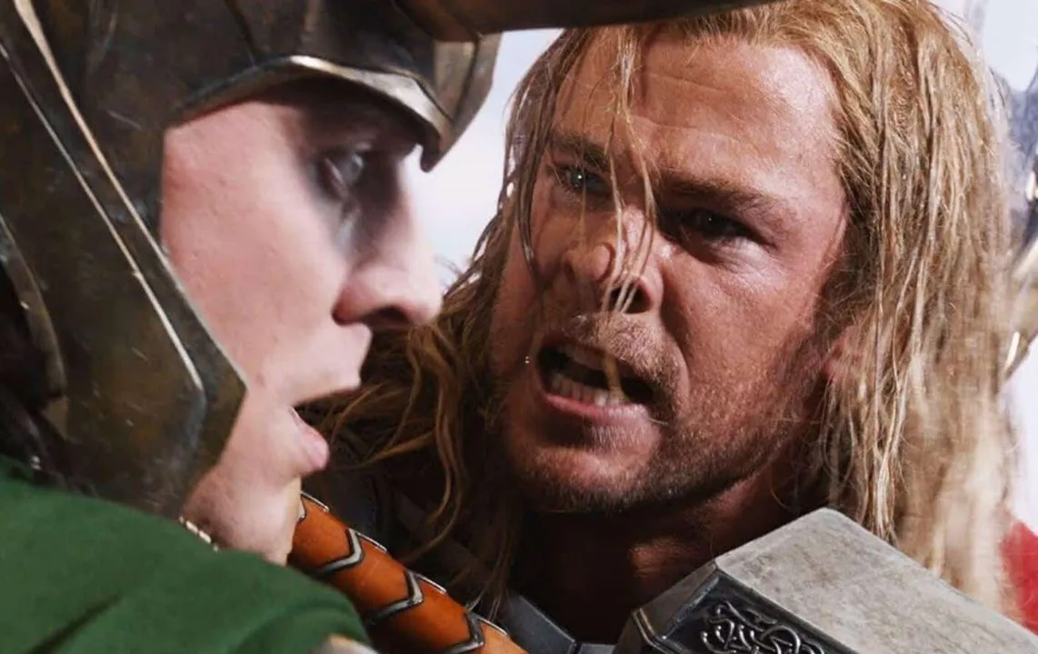 the avengers thor loki chris hemsworth tom hiddleston